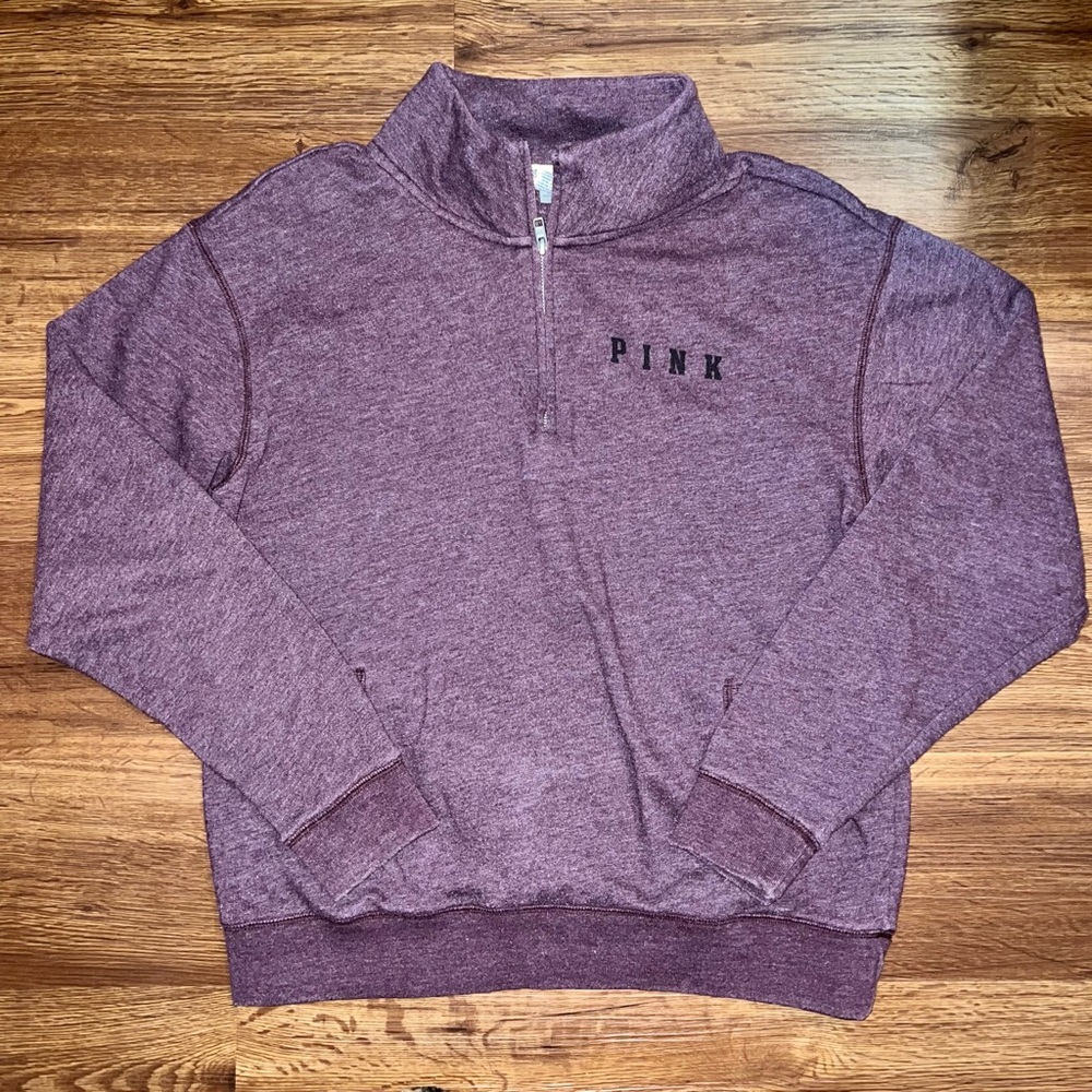 Victoria’s Secret Pink Half Zip Size Small